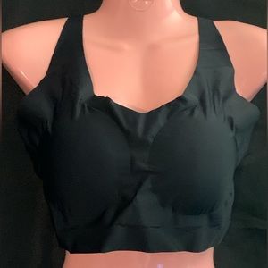 AVON Women’s Racerback Adjustable Padded Sports Bra Large 12-14 NWT